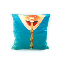 Seletti x TOILETPAPER Cushions - Surreal Pop Art Designs in Bold Styles