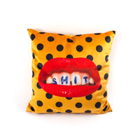 Seletti x TOILETPAPER Cushions - Surreal Pop Art Designs in Bold Styles