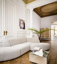 Jax Couch Element, Right Corner, Sneak Grey, HKLIVING