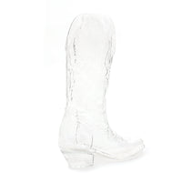 Crystal Bootie Glass Vase by Seletti - Quirky Boot-Shaped Decorative Vase