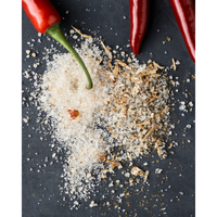 Organic Chilli Salt & Wild Garlic Salt Gift Box by Nicolas Vahé