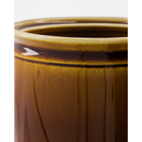 Stoneware Jar – Mocha by Nicolas Vahé