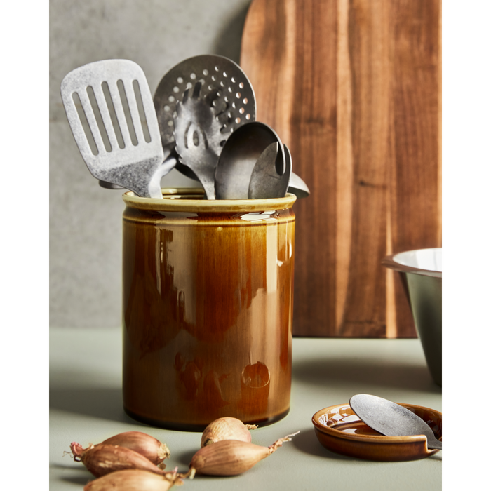 Stoneware Jar – Mocha by Nicolas Vahé