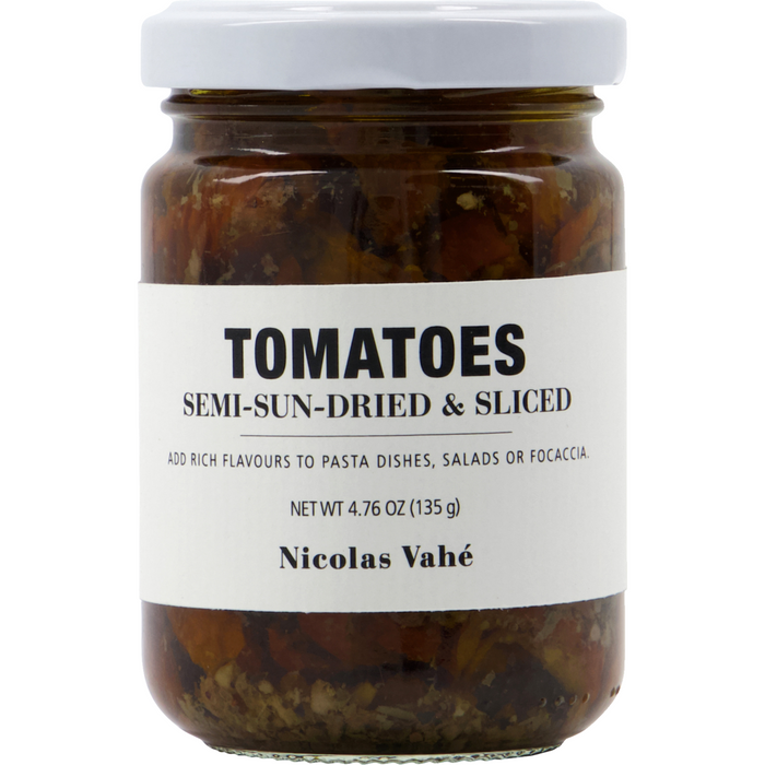Sun-Dried Tomatoes in Olive Oil - Nicolas Vahé Gourmet Condiment (135g)
