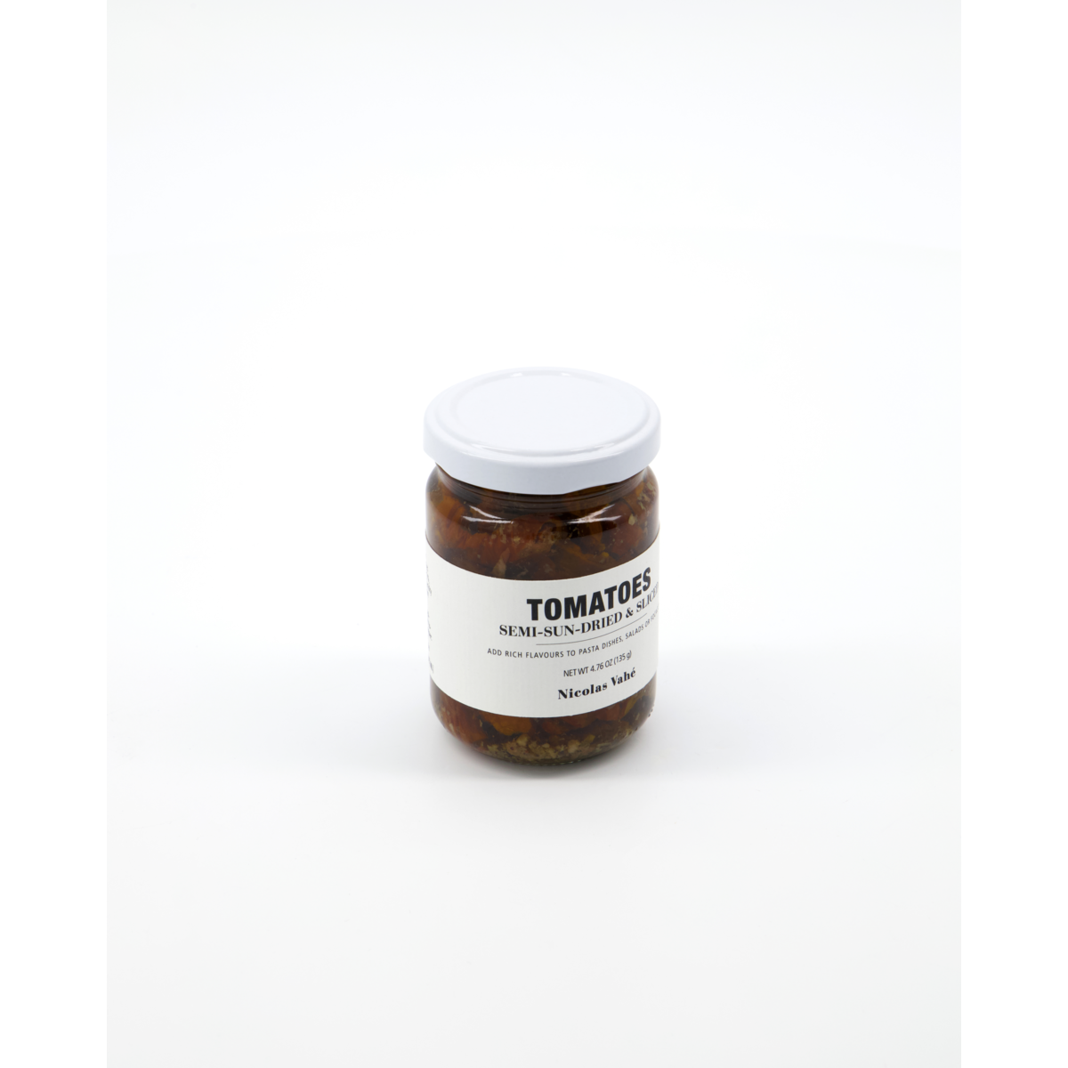 Sun-Dried Tomatoes in Olive Oil - Nicolas Vahé Gourmet Condiment (135g)
