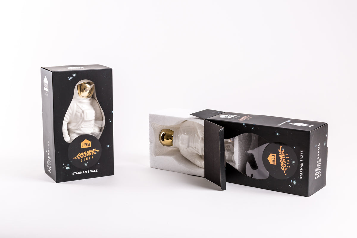 Cosmic Diner Starman Vase - Astronaut Flower Vase by Seletti