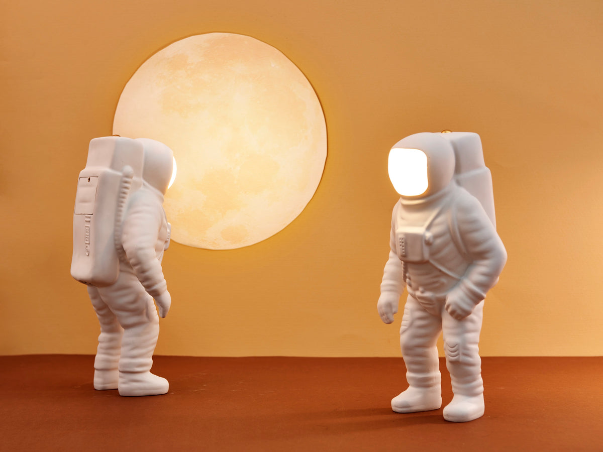 Seletti Flashing Starman Table Lamp - Rechargeable LED Astronaut Light