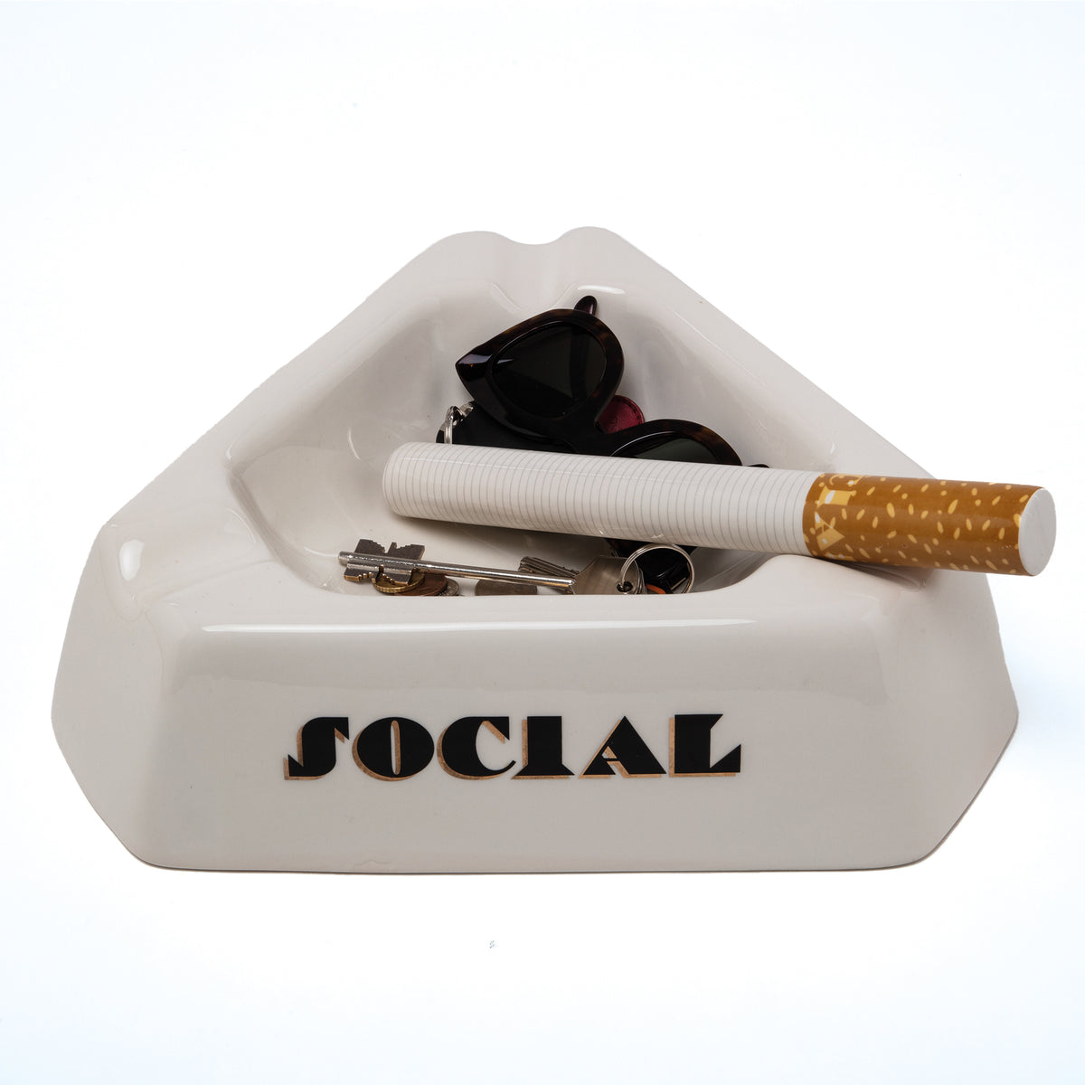 Seletti x Diesel Social Smoker Ashtray - Bold Design Statement