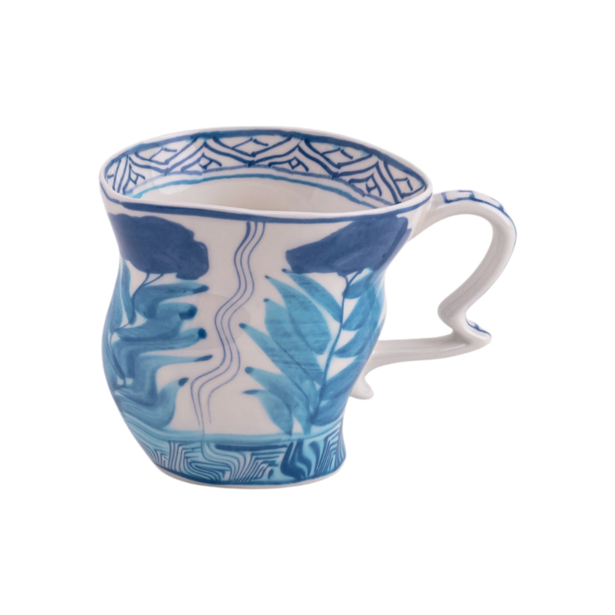 Mugs by Seletti Classics on Acid - Unique Porcelain Coffee & Tea Cups (Multiple Designs)