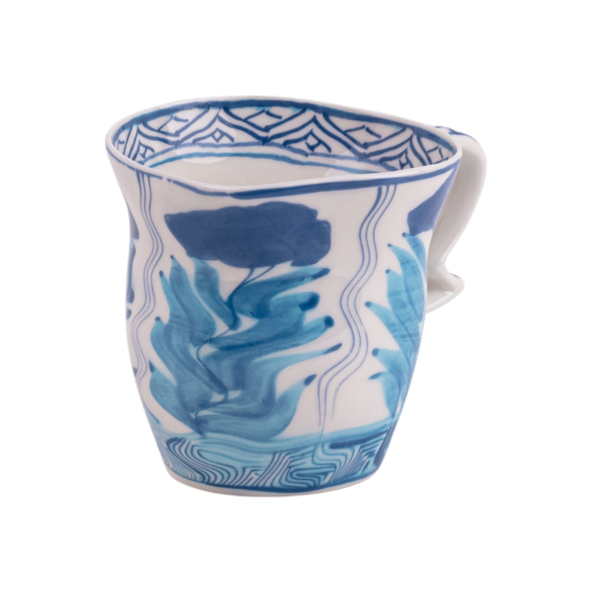 Mugs by Seletti Classics on Acid - Unique Porcelain Coffee & Tea Cups (Multiple Designs)