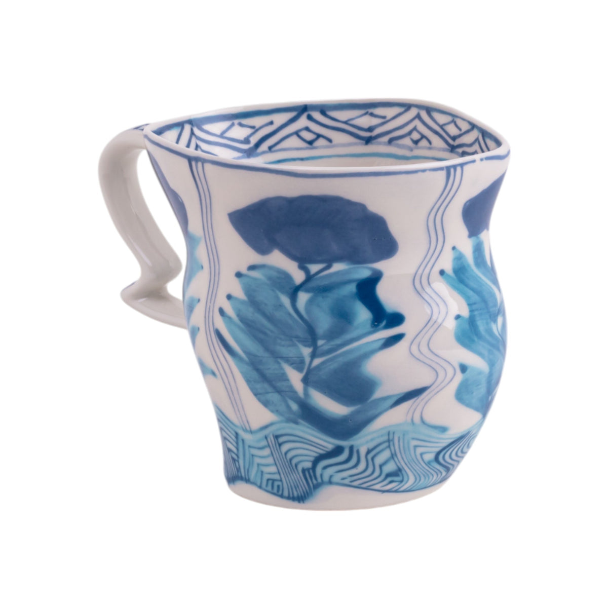 Mugs by Seletti Classics on Acid - Unique Porcelain Coffee & Tea Cups (Multiple Designs)