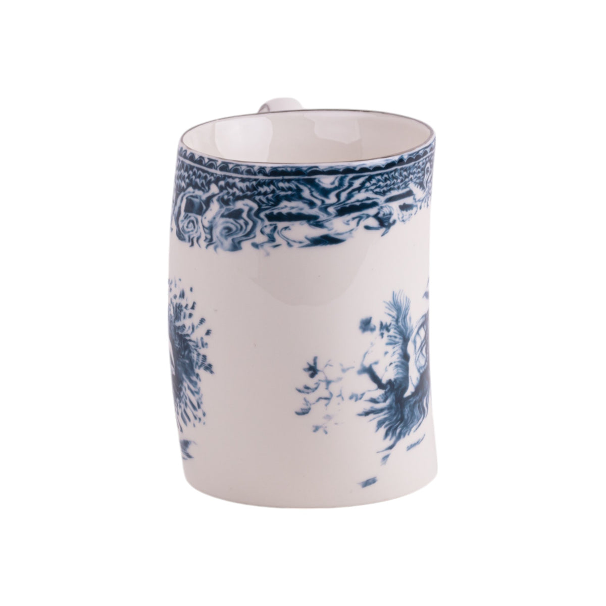 Mugs by Seletti Classics on Acid - Unique Porcelain Coffee & Tea Cups (Multiple Designs)