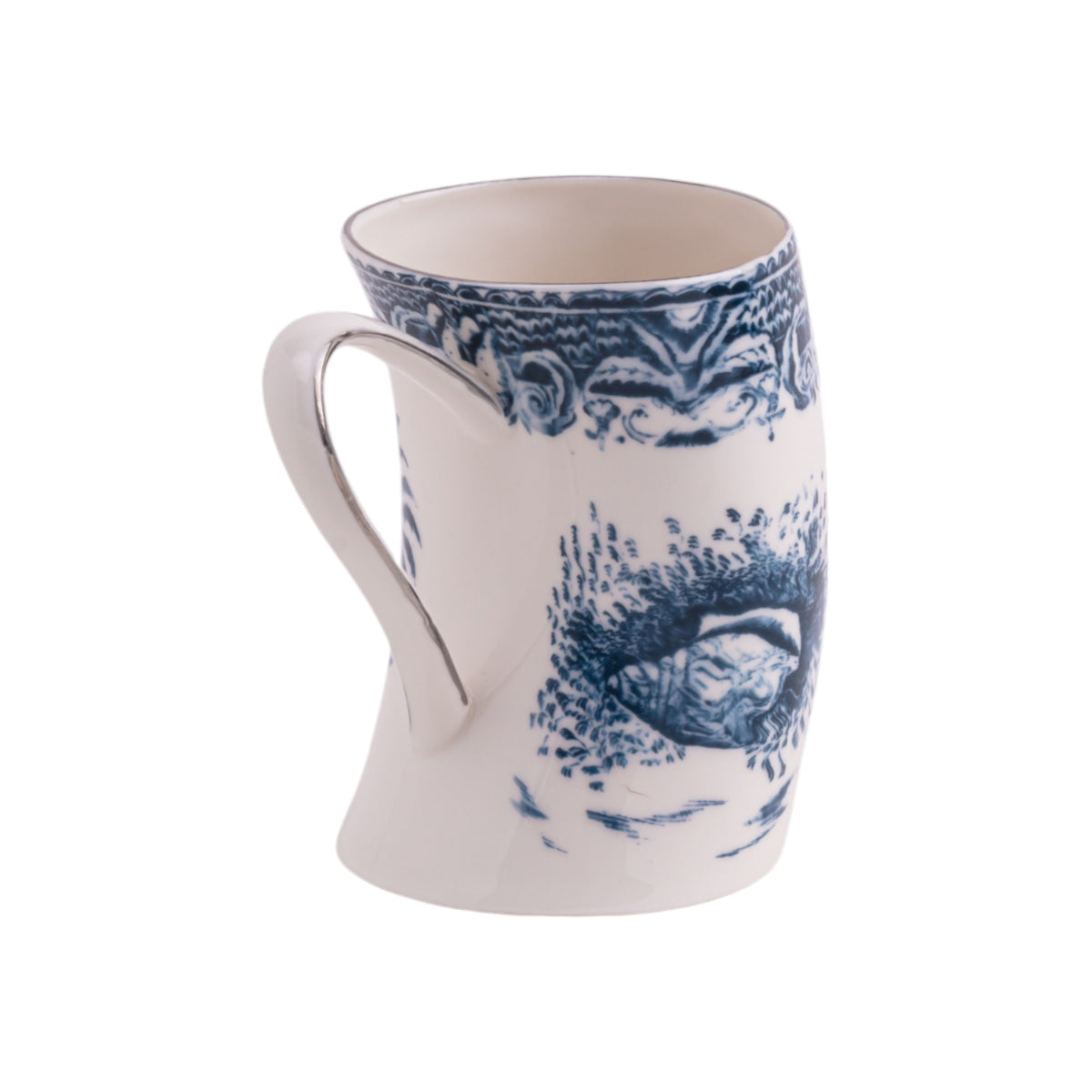 Mugs by Seletti Classics on Acid - Unique Porcelain Coffee & Tea Cups (Multiple Designs)