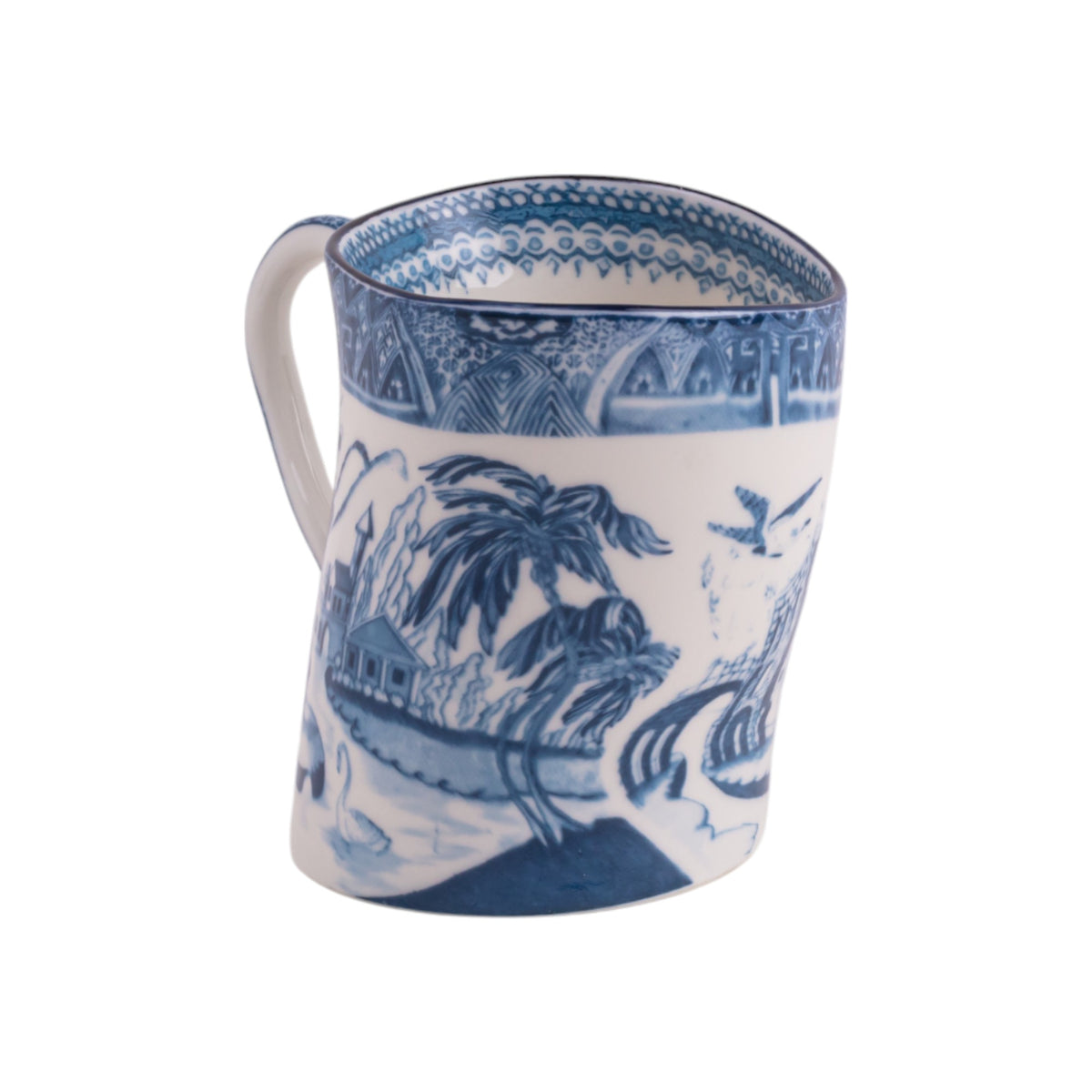 Mugs by Seletti Classics on Acid - Unique Porcelain Coffee & Tea Cups (Multiple Designs)