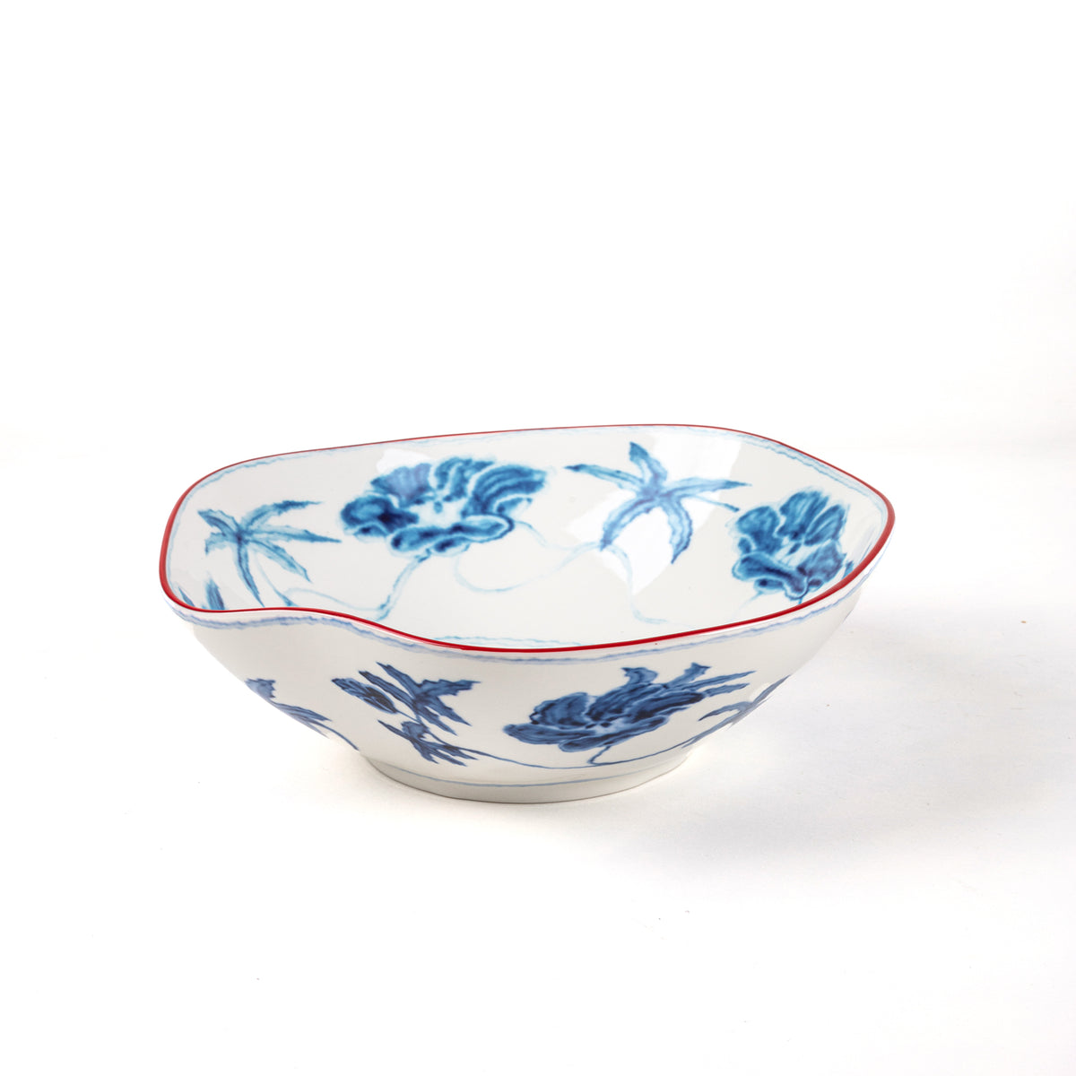 Large Salad Bowl by Seletti Classics on Acid - Psychedelic Porcelain Serving Bowl