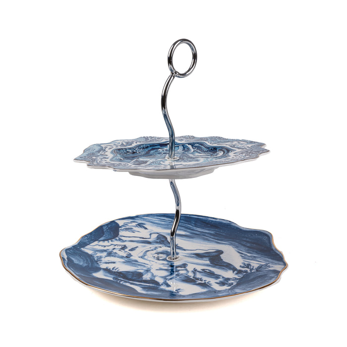 Cake Stand by Seletti Classics on Acid - Statement Porcelain Dessert Display