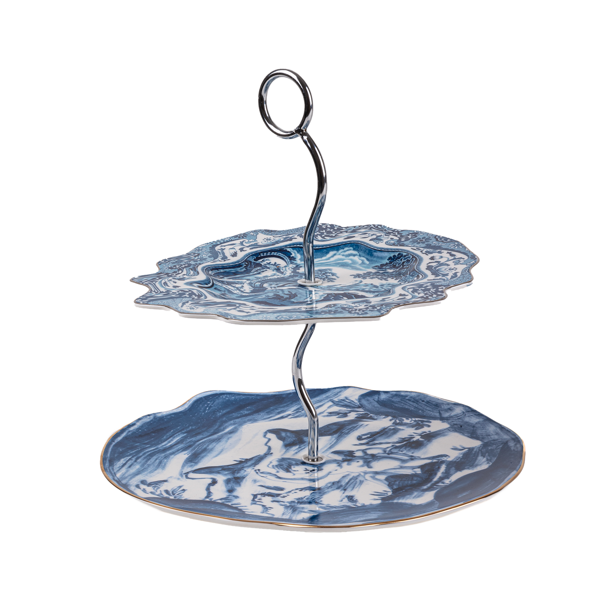 Cake Stand by Seletti Classics on Acid - Statement Porcelain Dessert Display