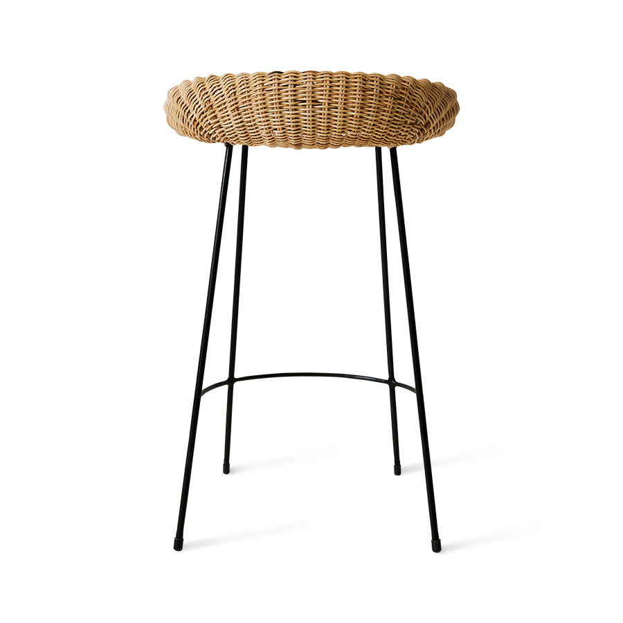 Wicker Barstool by HKLIVING