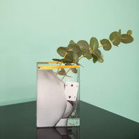 Seletti x TOILETPAPER Square Glass Vase - Medium & Large
