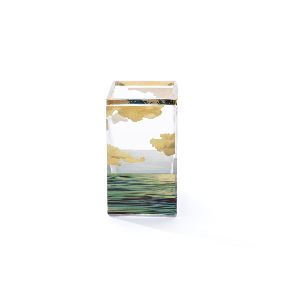 Seletti x TOILETPAPER Square Glass Vase - Medium & Large