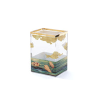 Seletti x TOILETPAPER Square Glass Vase - Medium & Large