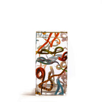 Seletti x TOILETPAPER Square Glass Vase - Medium & Large