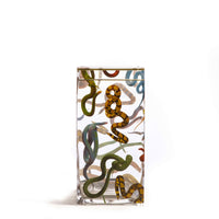 Seletti x TOILETPAPER Square Glass Vase - Medium & Large