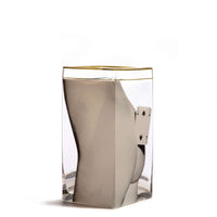 Seletti x TOILETPAPER Square Glass Vase - Medium & Large