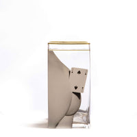 Seletti x TOILETPAPER Square Glass Vase - Medium & Large