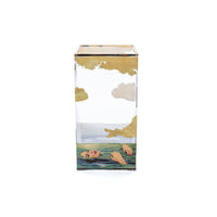 Seletti x TOILETPAPER Square Glass Vase - Medium & Large