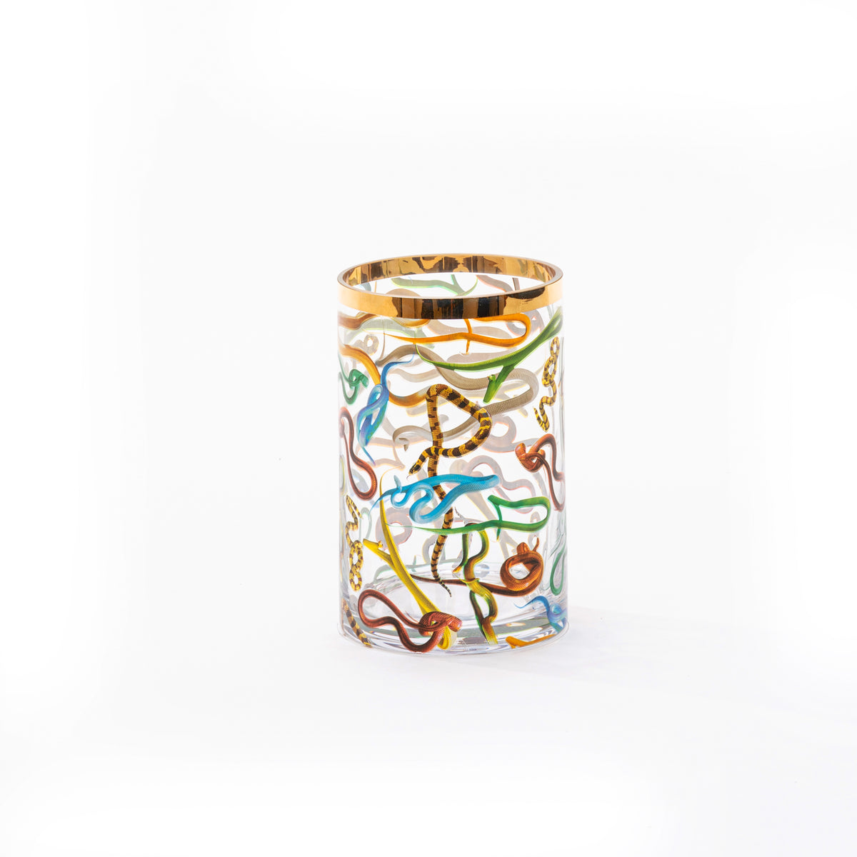 Seletti x TOILETPAPER Cylindrical Glass Vase - Small, Medium & Large