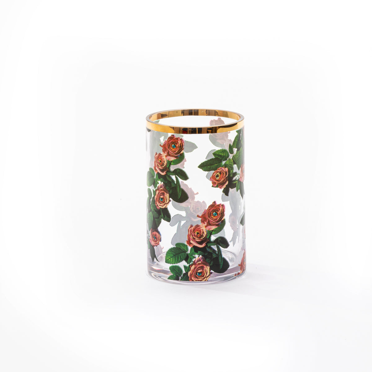 Seletti x TOILETPAPER Cylindrical Glass Vase - Small, Medium & Large