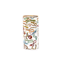 Seletti x TOILETPAPER Cylindrical Glass Vase - Small, Medium & Large