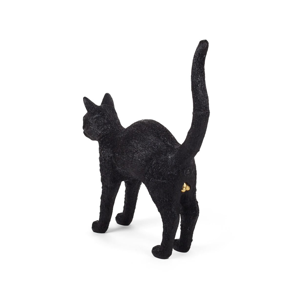 Jobby The Cat Lamp - Wireless Black LED Cat Lamp by Seletti