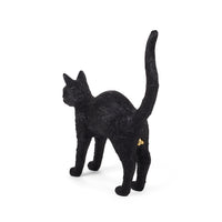Jobby The Cat Lamp - Wireless Black LED Cat Lamp by Seletti