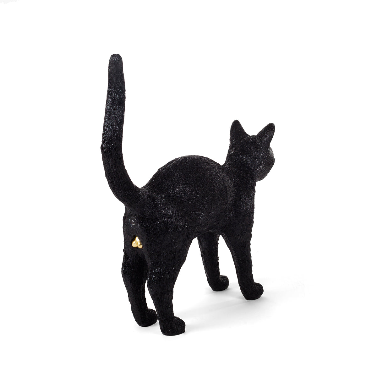 Jobby The Cat Lamp - Wireless Black LED Cat Lamp by Seletti