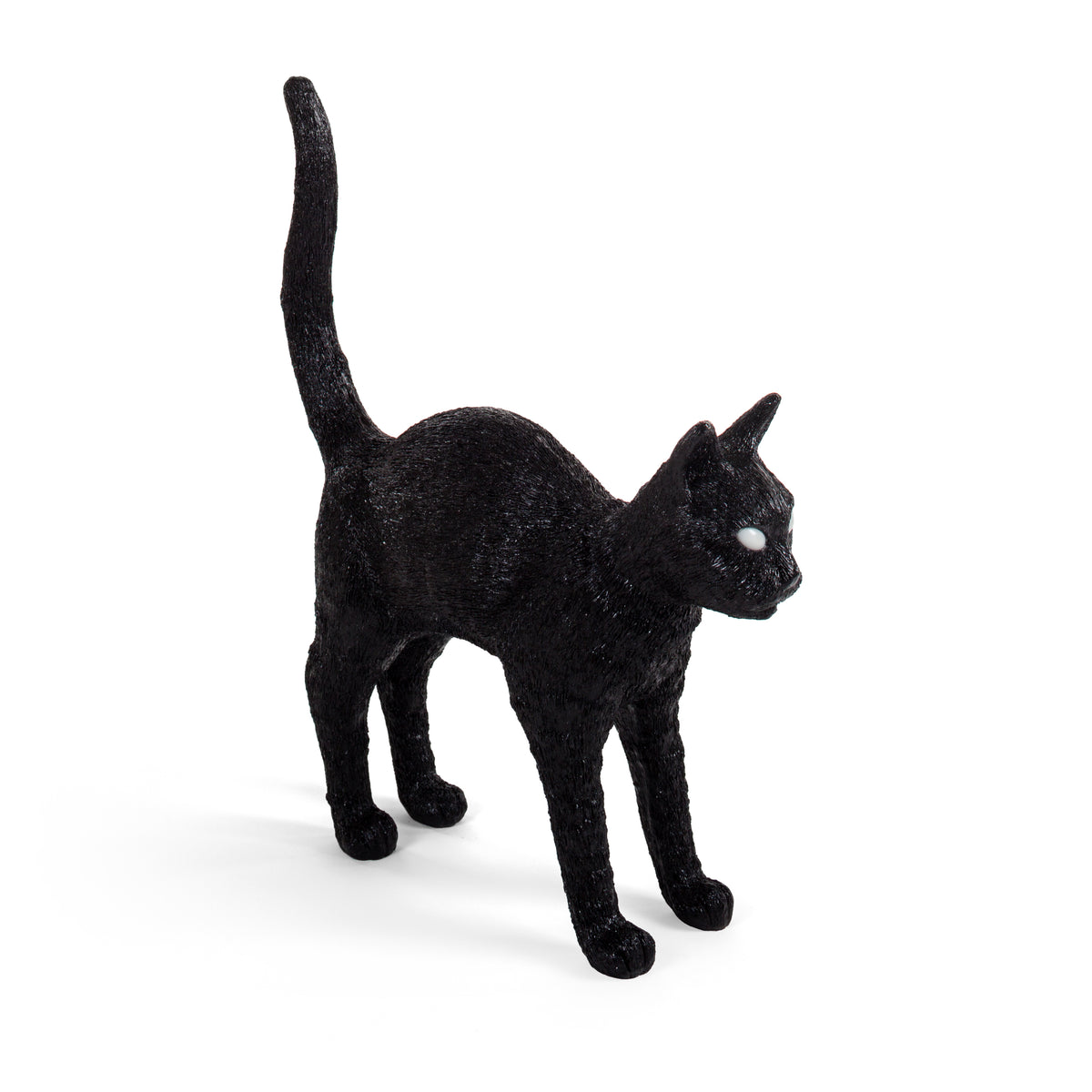 Jobby The Cat Lamp - Wireless Black LED Cat Lamp by Seletti