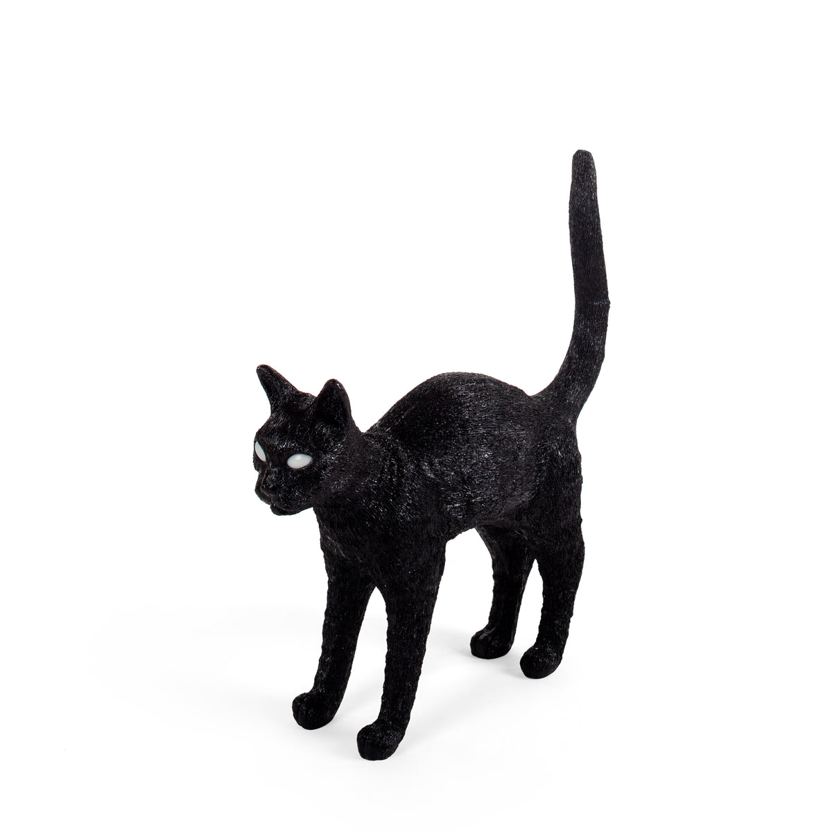 Jobby The Cat Lamp - Wireless Black LED Cat Lamp by Seletti