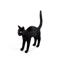 Jobby The Cat Lamp - Wireless Black LED Cat Lamp by Seletti