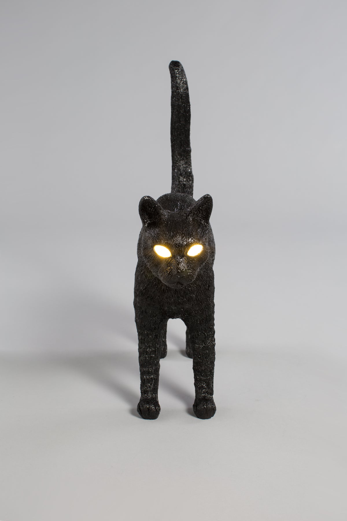 Jobby The Cat Lamp - Wireless Black LED Cat Lamp by Seletti