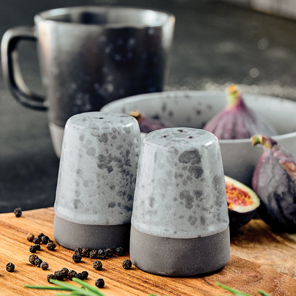 Salt & Pepper Set in Nordic Grey from Aida Denmark