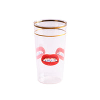 Seletti TOILETPAPER Tall Drinking Glass - Bold Borosilicate Glassware in Multiple Designs