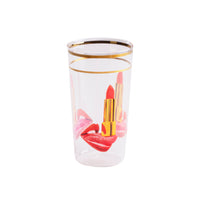 Seletti TOILETPAPER Tall Drinking Glass - Bold Borosilicate Glassware in Multiple Designs