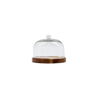 Cheese Bell, Fromage, Wood and Glass