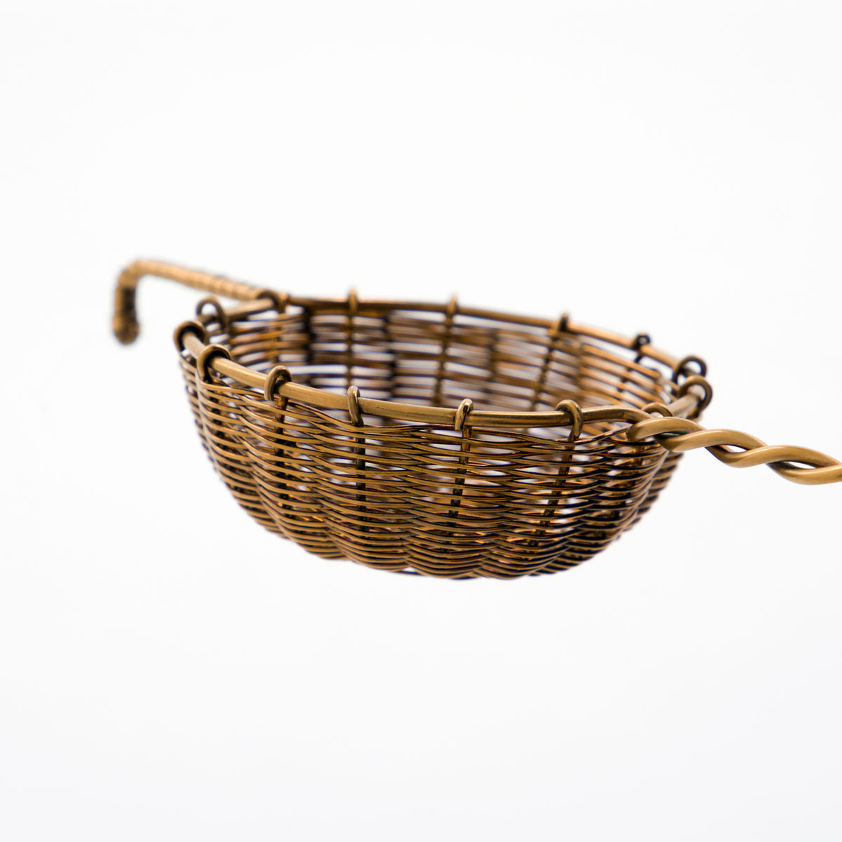 Tea Strainer, Golden Basket Strainer, Presentation by House Doctor