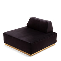 Poufs and Modular Sofa by Seletti and TOILETPAPER Home - Bold Statement Furniture with Golden Base (Multiple Designs) Modular Sofa