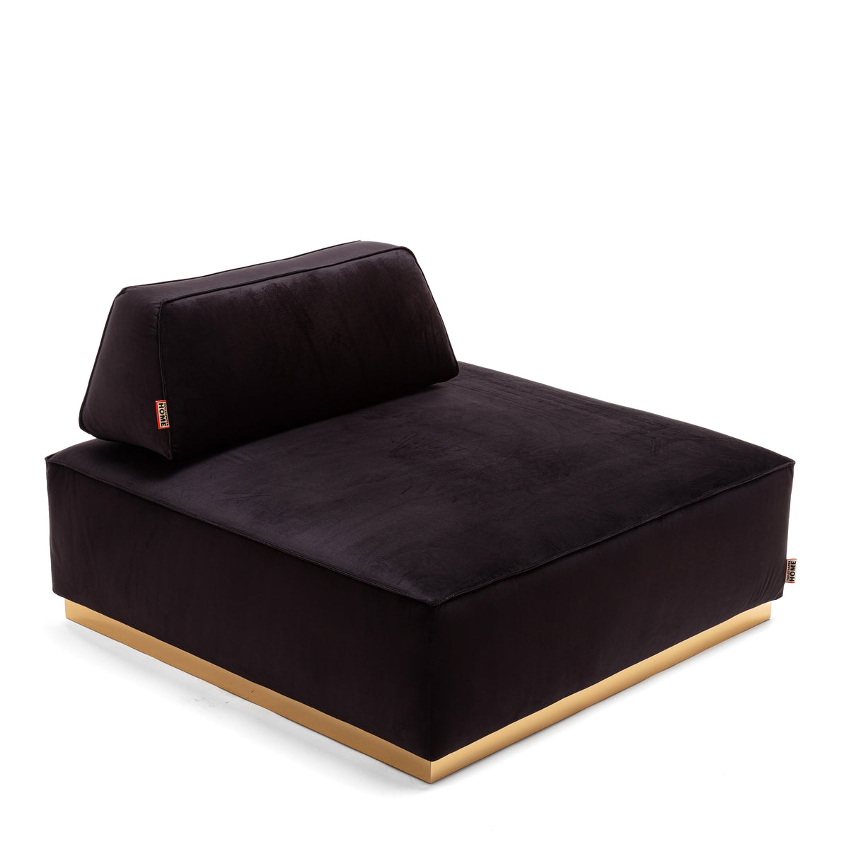 Poufs and Modular Sofa by Seletti and TOILETPAPER Home - Bold Statement Furniture with Golden Base (Multiple Designs) Modular Sofa