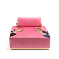 Poufs and Modular Sofa by Seletti and TOILETPAPER Home - Bold Statement Furniture with Golden Base (Multiple Designs) Modular Sofa