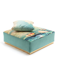Poufs and Modular Sofa by Seletti and TOILETPAPER Home - Bold Statement Furniture with Golden Base (Multiple Designs) Modular Sofa