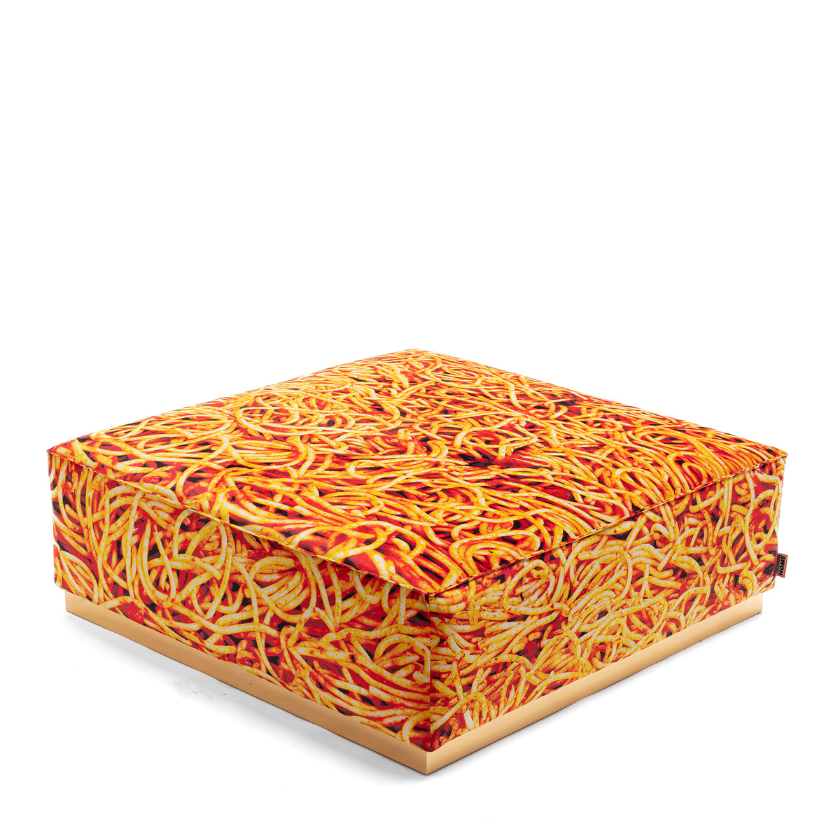 Poufs and Modular Sofa by Seletti and TOILETPAPER Home - Bold Statement Furniture with Golden Base (Multiple Designs) Modular Sofa